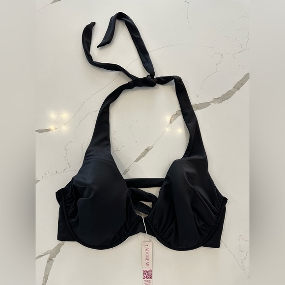 Adore Me Black Halter Bikini Top - Picture 7 of 7